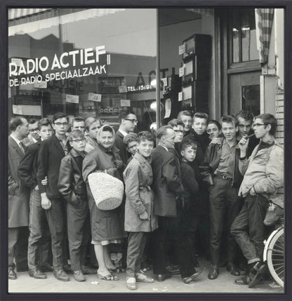 In de Rij voor de Radio - 1960