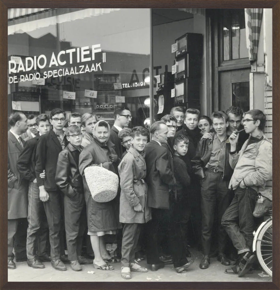 In de Rij voor de Radio - 1960