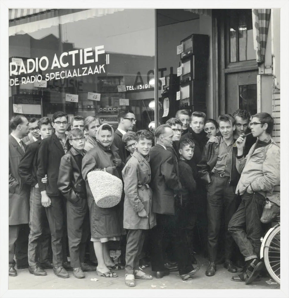 In de Rij voor de Radio - 1960