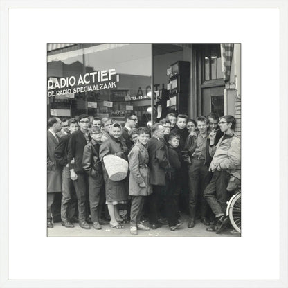 In de Rij voor de Radio - 1960