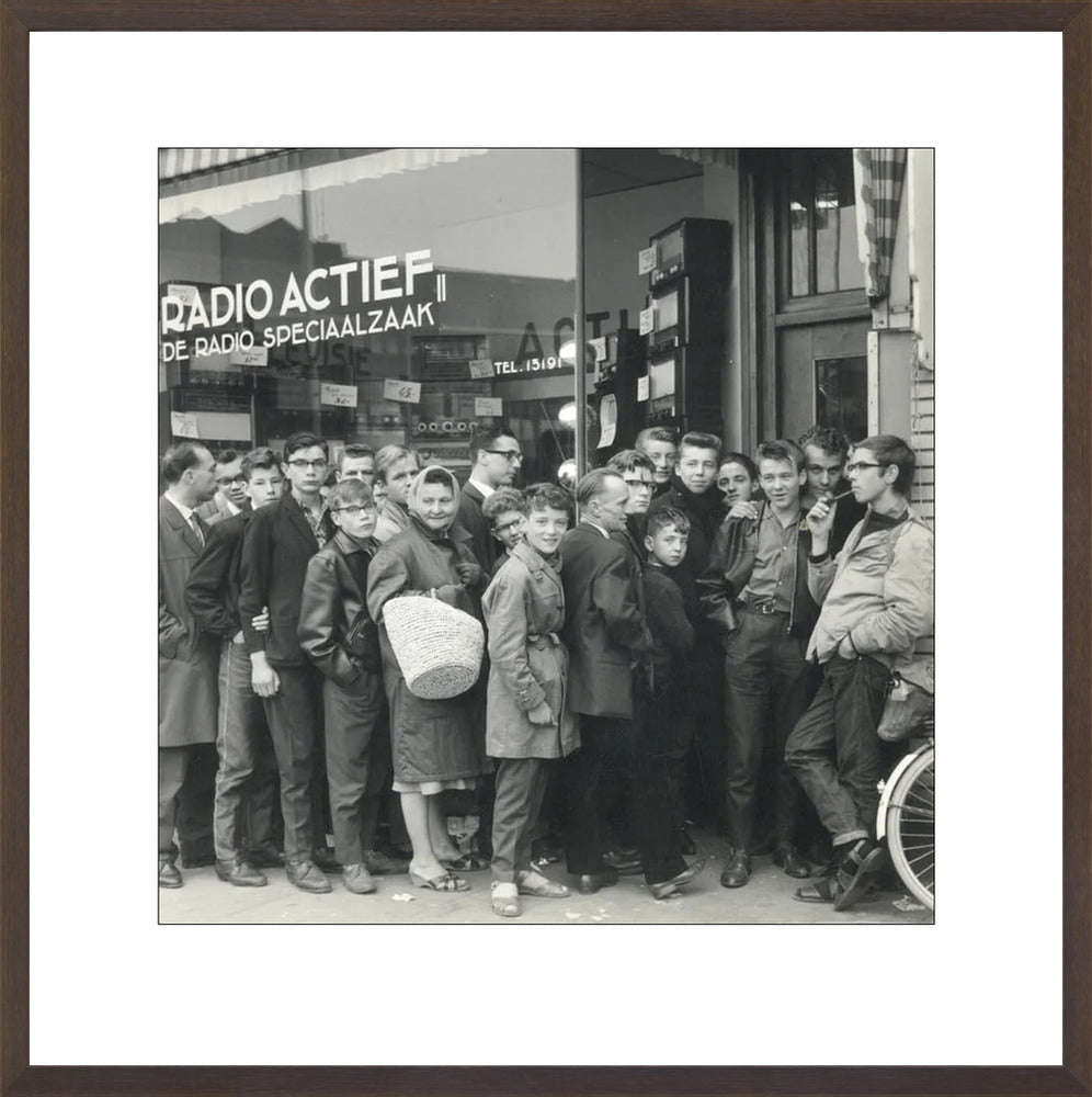 In de Rij voor de Radio - 1960