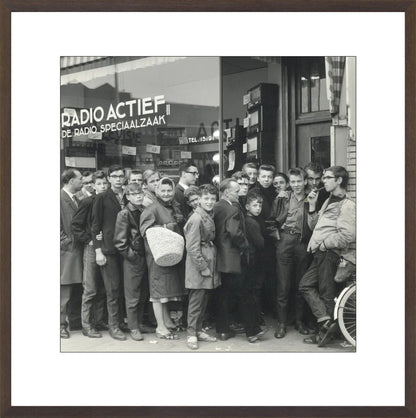 In de Rij voor de Radio - 1960