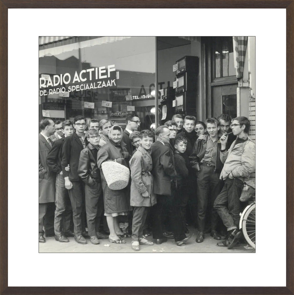 In de Rij voor de Radio - 1960