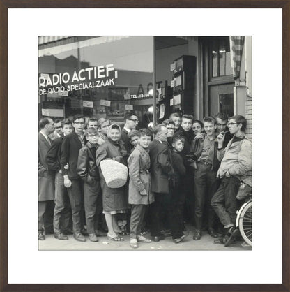 In de Rij voor de Radio - 1960