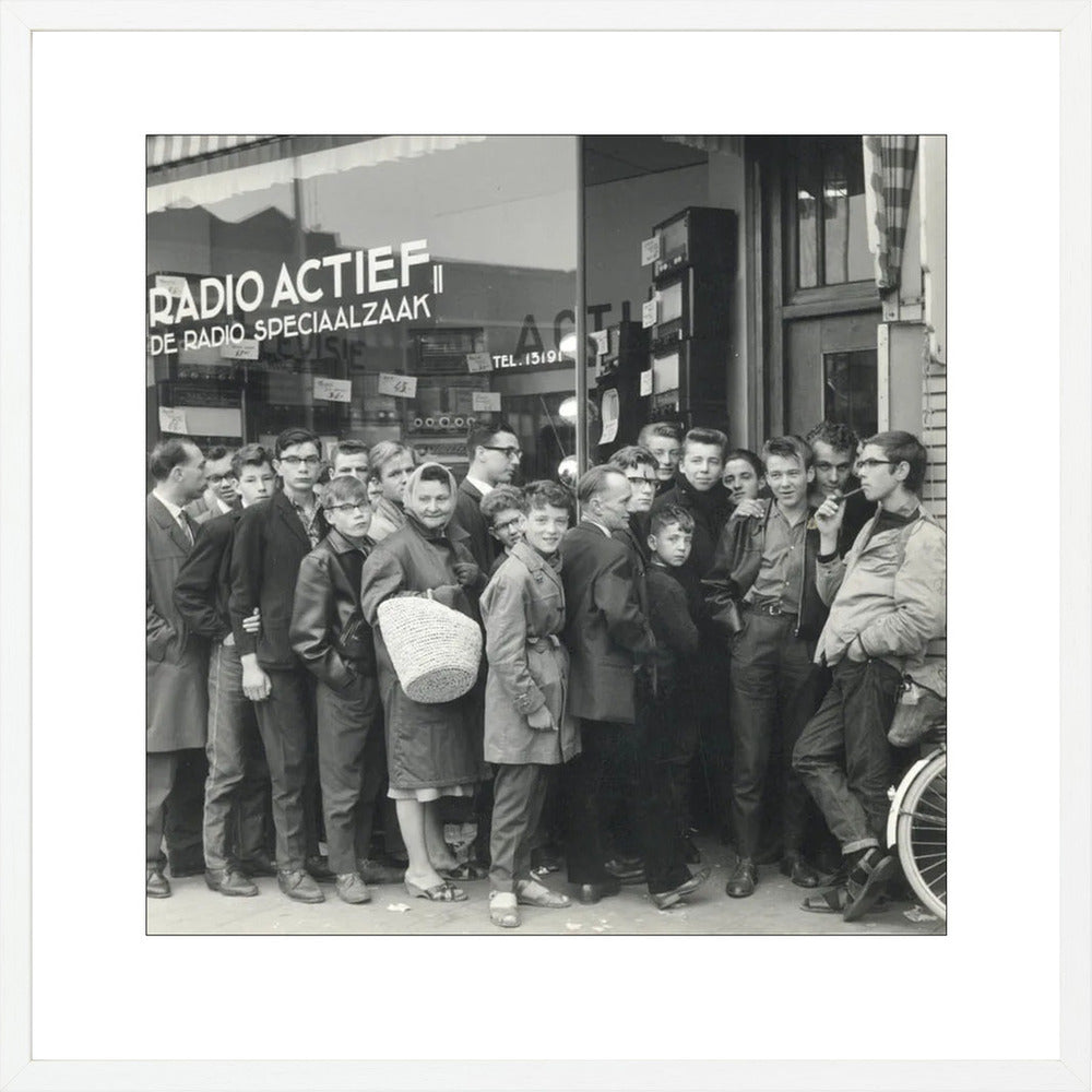 In de Rij voor de Radio - 1960
