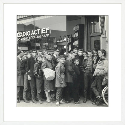 In de Rij voor de Radio - 1960