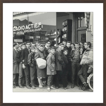 In de Rij voor de Radio - 1960