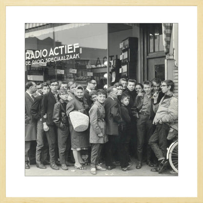 In de Rij voor de Radio - 1960