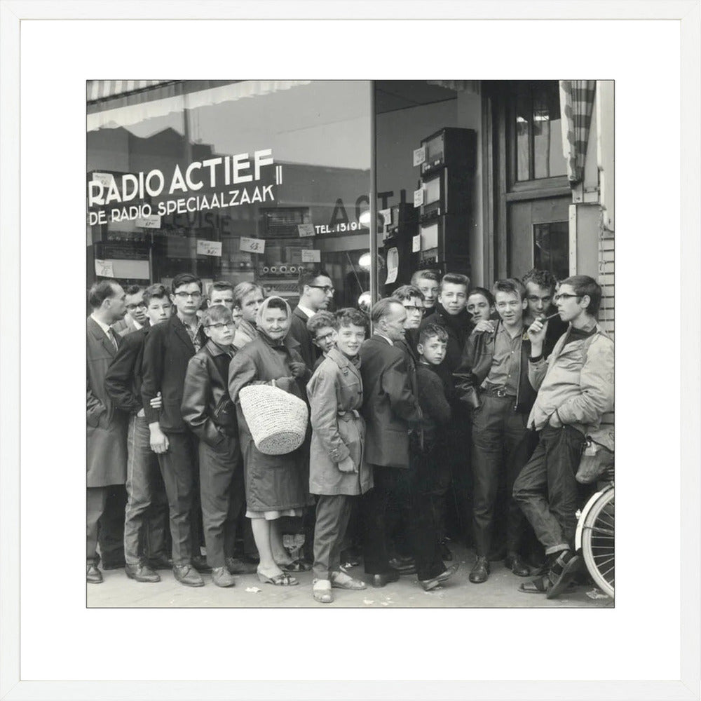 In de Rij voor de Radio - 1960