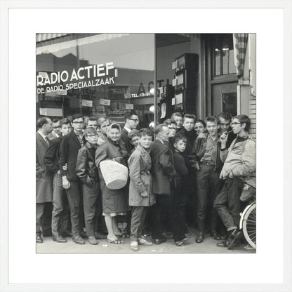 In de Rij voor de Radio - 1960