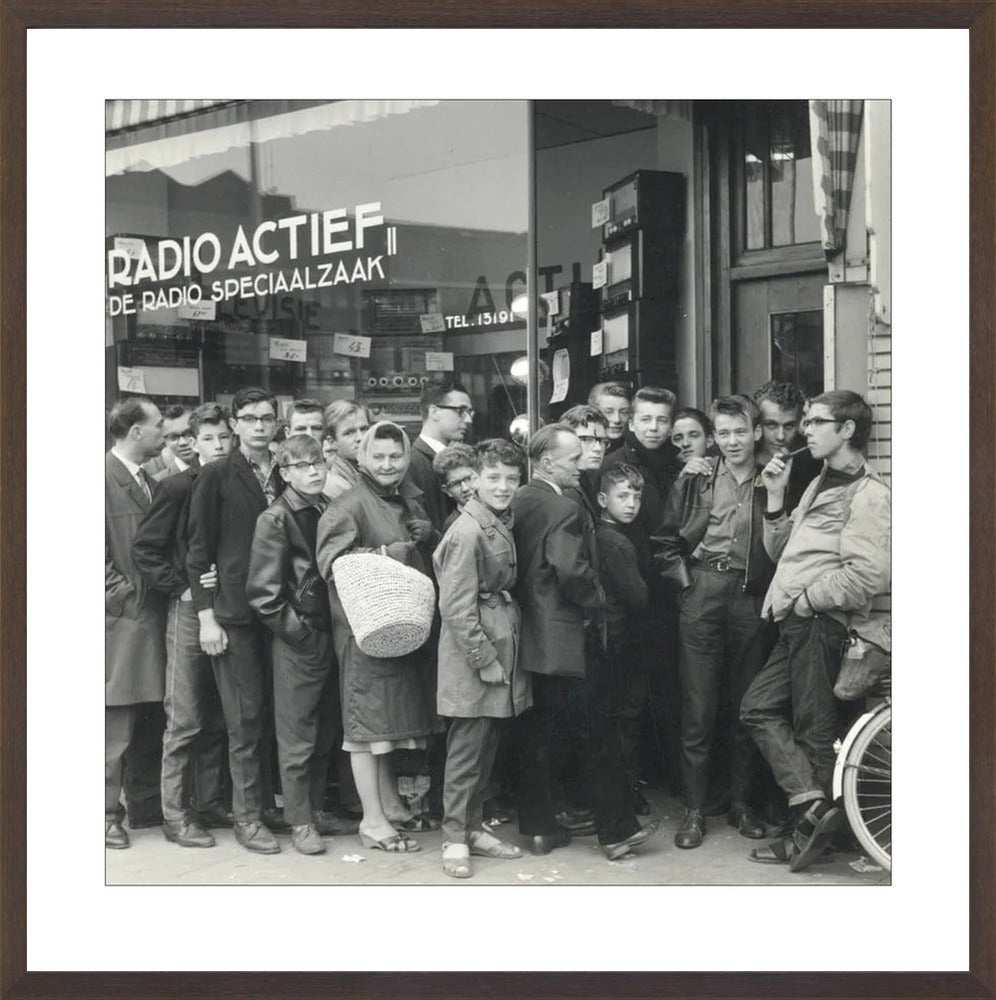 In de Rij voor de Radio - 1960