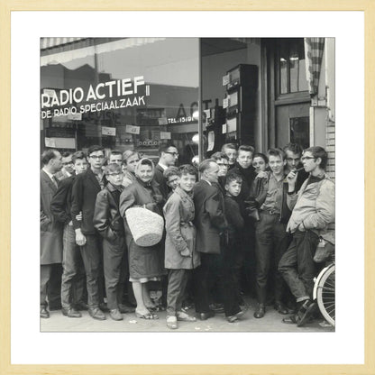 In de Rij voor de Radio - 1960