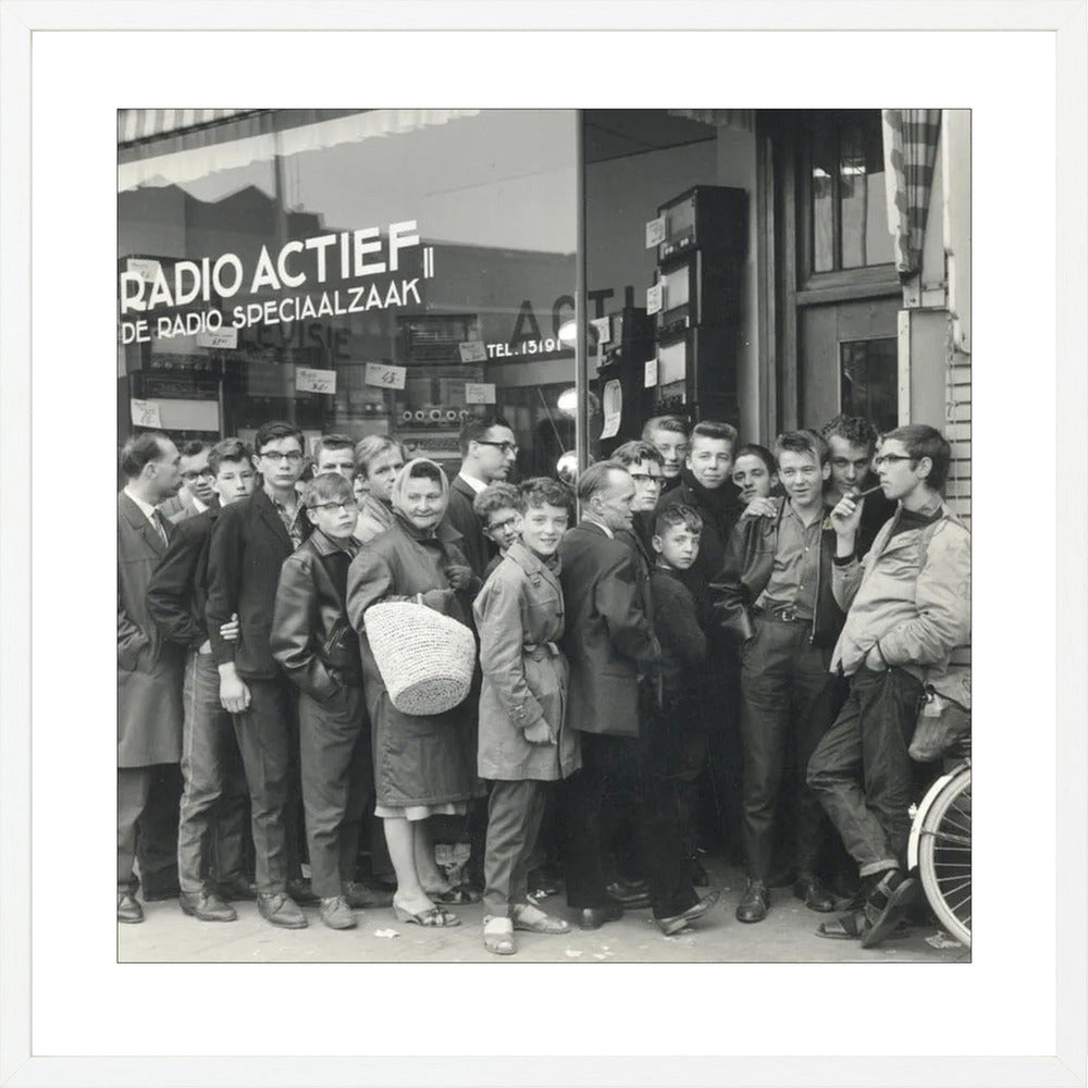 In de Rij voor de Radio - 1960