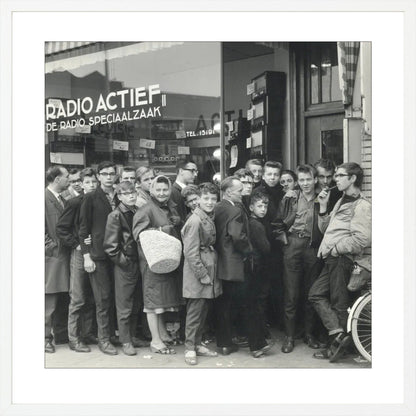 In de Rij voor de Radio - 1960