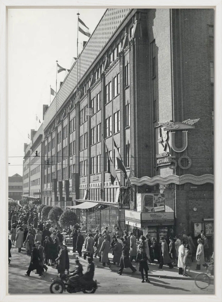 De Jaarbeurs aan het Vredenburg - 1948