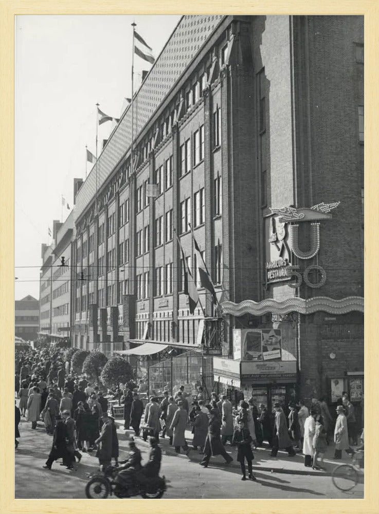 De Jaarbeurs aan het Vredenburg - 1948
