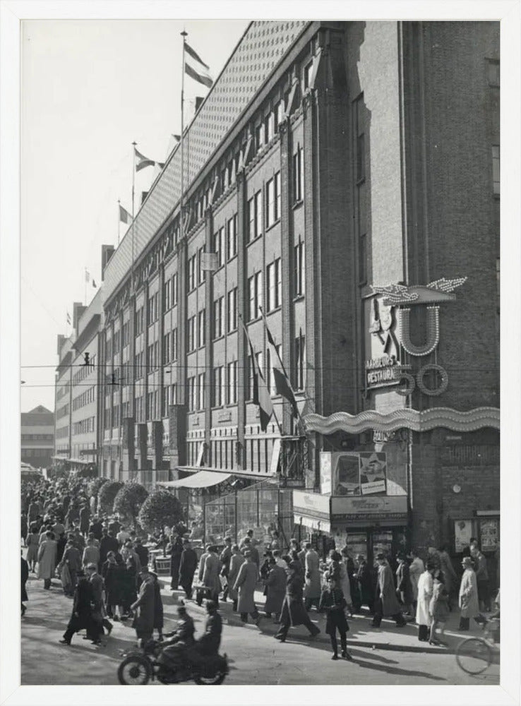 De Jaarbeurs aan het Vredenburg - 1948