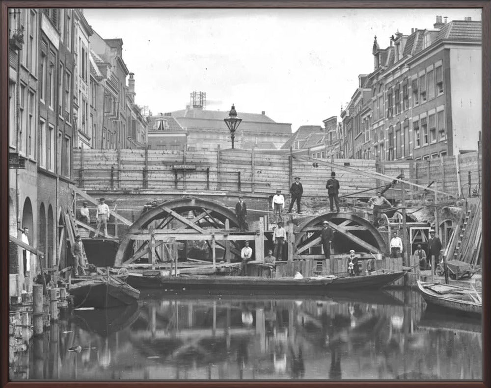 Herstel van de Maartensbrug - 1906