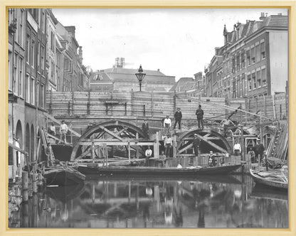 Herstel van de Maartensbrug - 1906