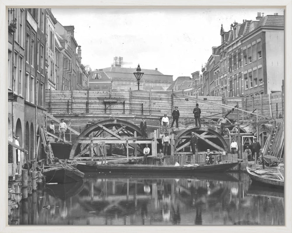 Herstel van de Maartensbrug - 1906