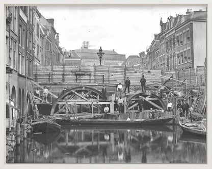 Herstel van de Maartensbrug - 1906