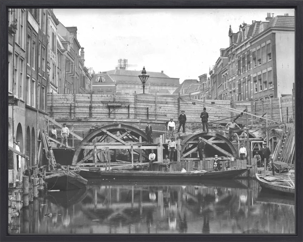 Herstel van de Maartensbrug - 1906