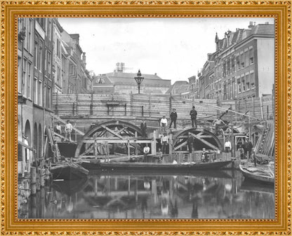Herstel van de Maartensbrug - 1906