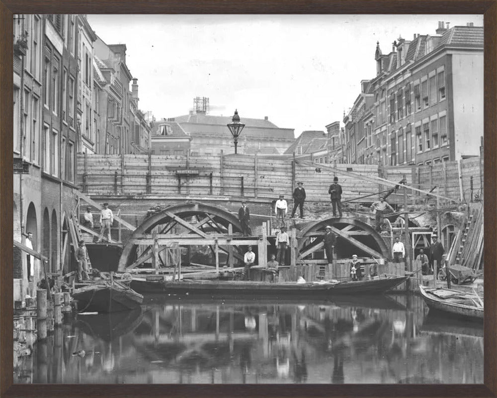 Herstel van de Maartensbrug - 1906