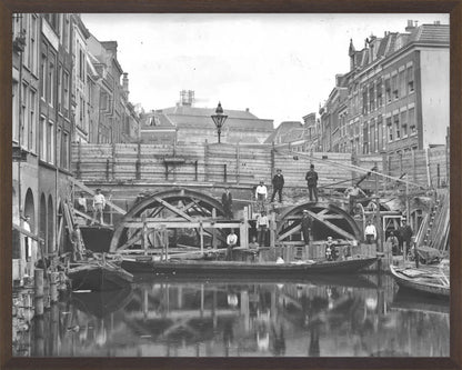Herstel van de Maartensbrug - 1906