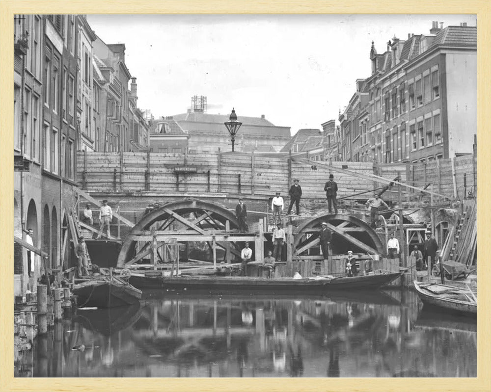 Herstel van de Maartensbrug - 1906