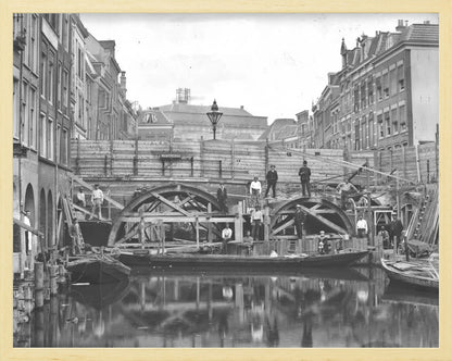 Herstel van de Maartensbrug - 1906