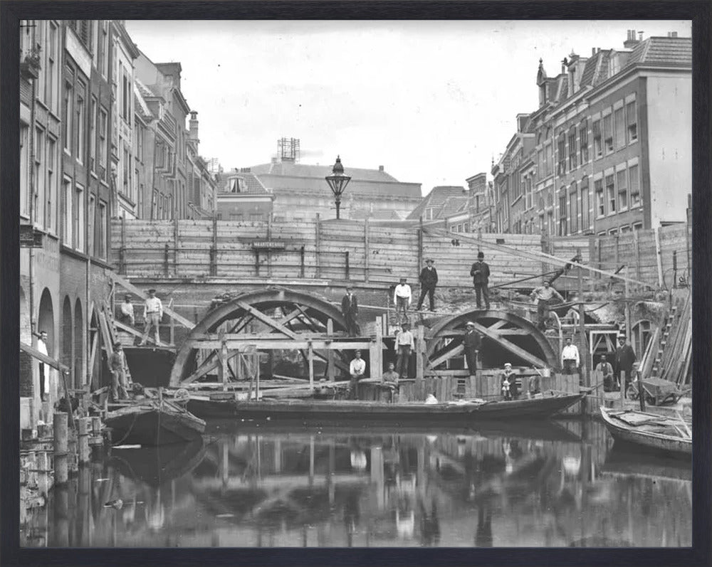 Herstel van de Maartensbrug - 1906
