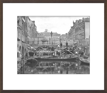 Herstel van de Maartensbrug - 1906