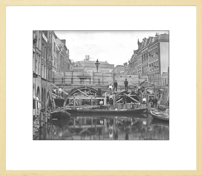 Herstel van de Maartensbrug - 1906