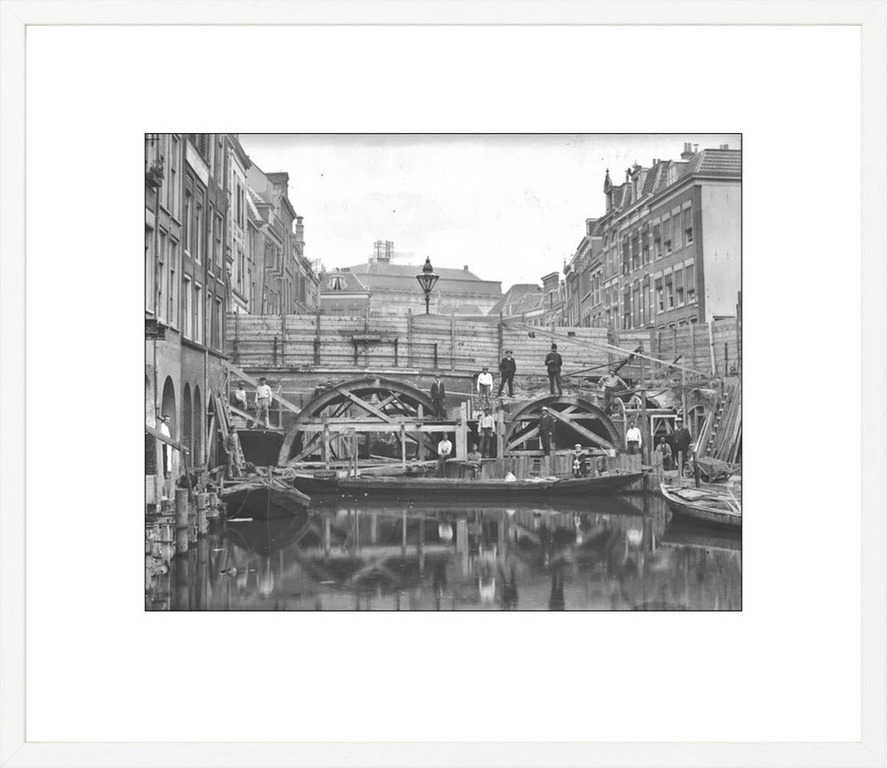 Herstel van de Maartensbrug - 1906