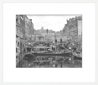 Herstel van de Maartensbrug - 1906
