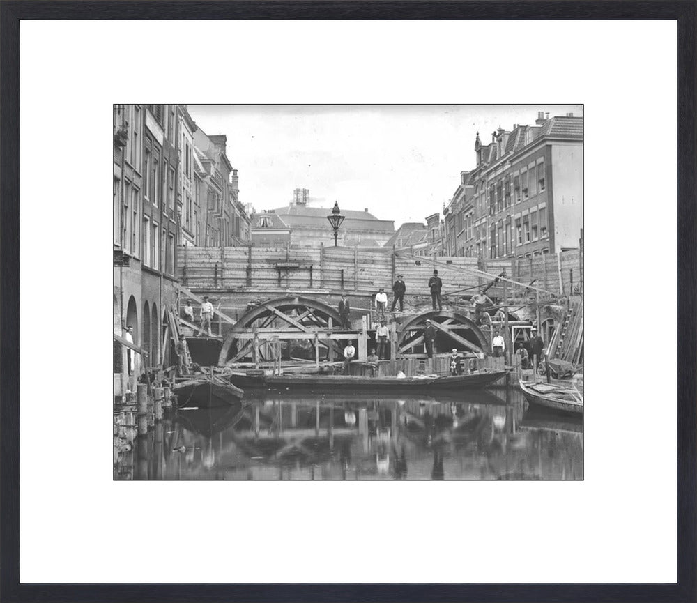 Herstel van de Maartensbrug - 1906
