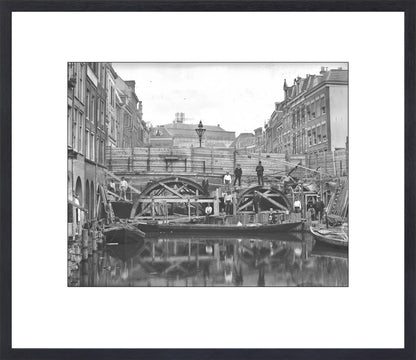 Herstel van de Maartensbrug - 1906