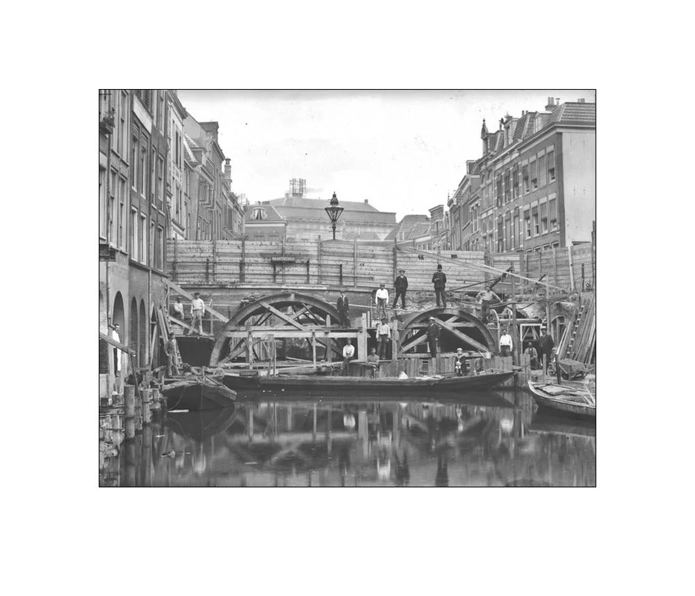 Herstel van de Maartensbrug - 1906