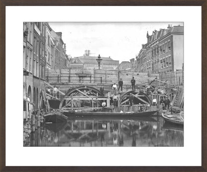 Herstel van de Maartensbrug - 1906