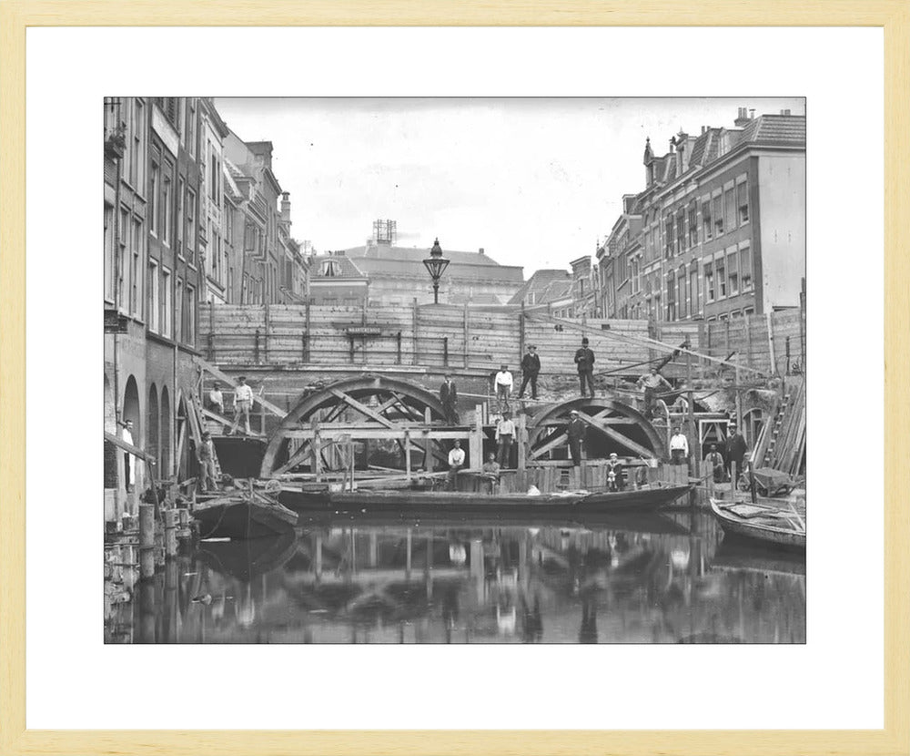 Herstel van de Maartensbrug - 1906