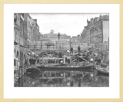 Herstel van de Maartensbrug - 1906