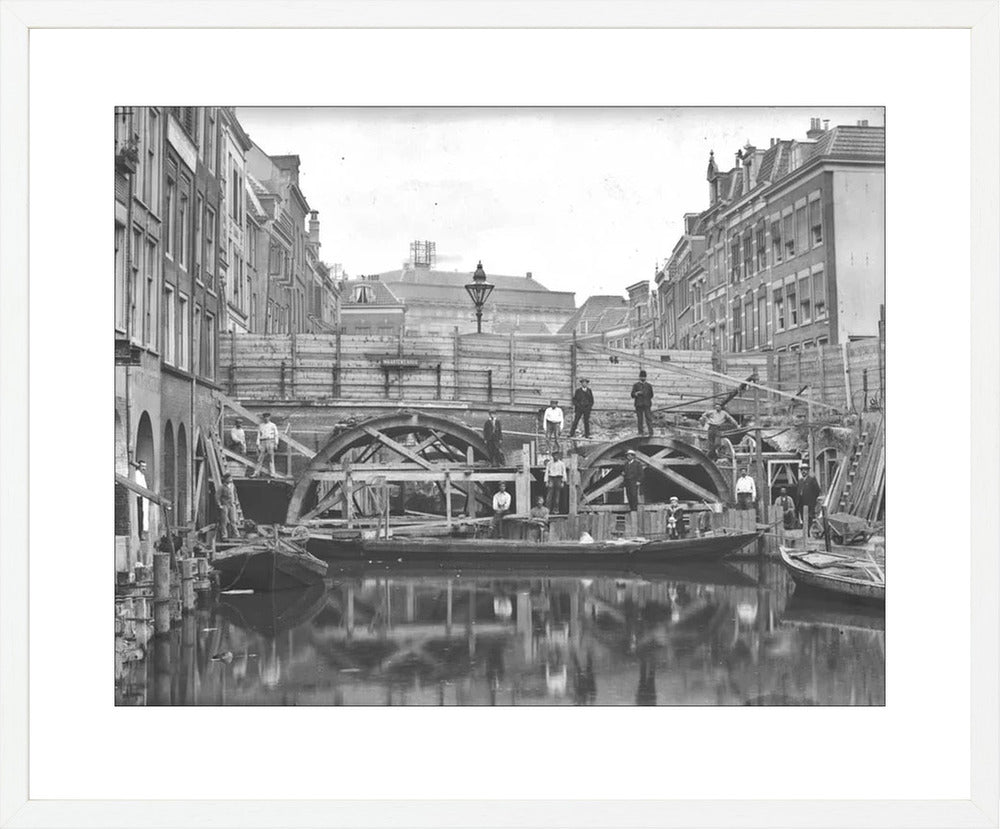 Herstel van de Maartensbrug - 1906