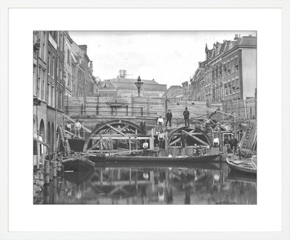 Herstel van de Maartensbrug - 1906
