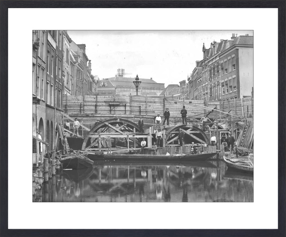 Herstel van de Maartensbrug - 1906