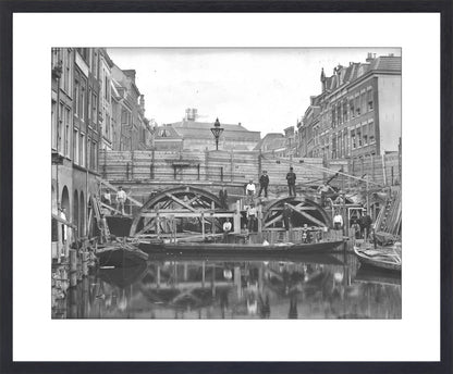 Herstel van de Maartensbrug - 1906
