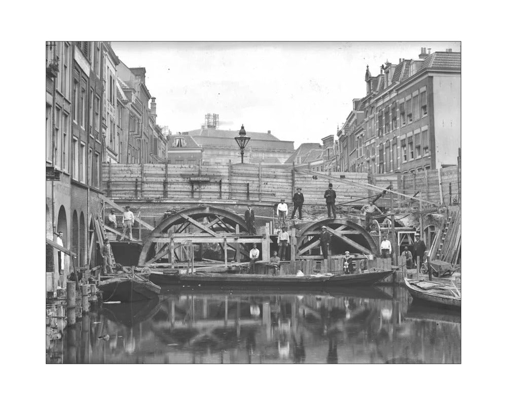 Herstel van de Maartensbrug - 1906