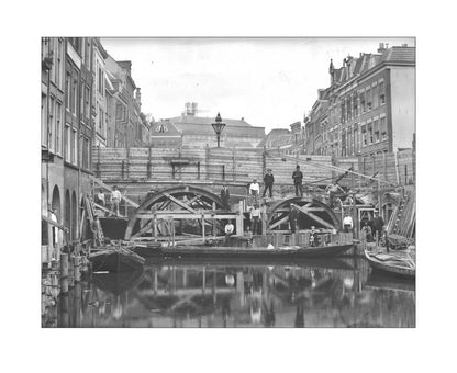 Herstel van de Maartensbrug - 1906