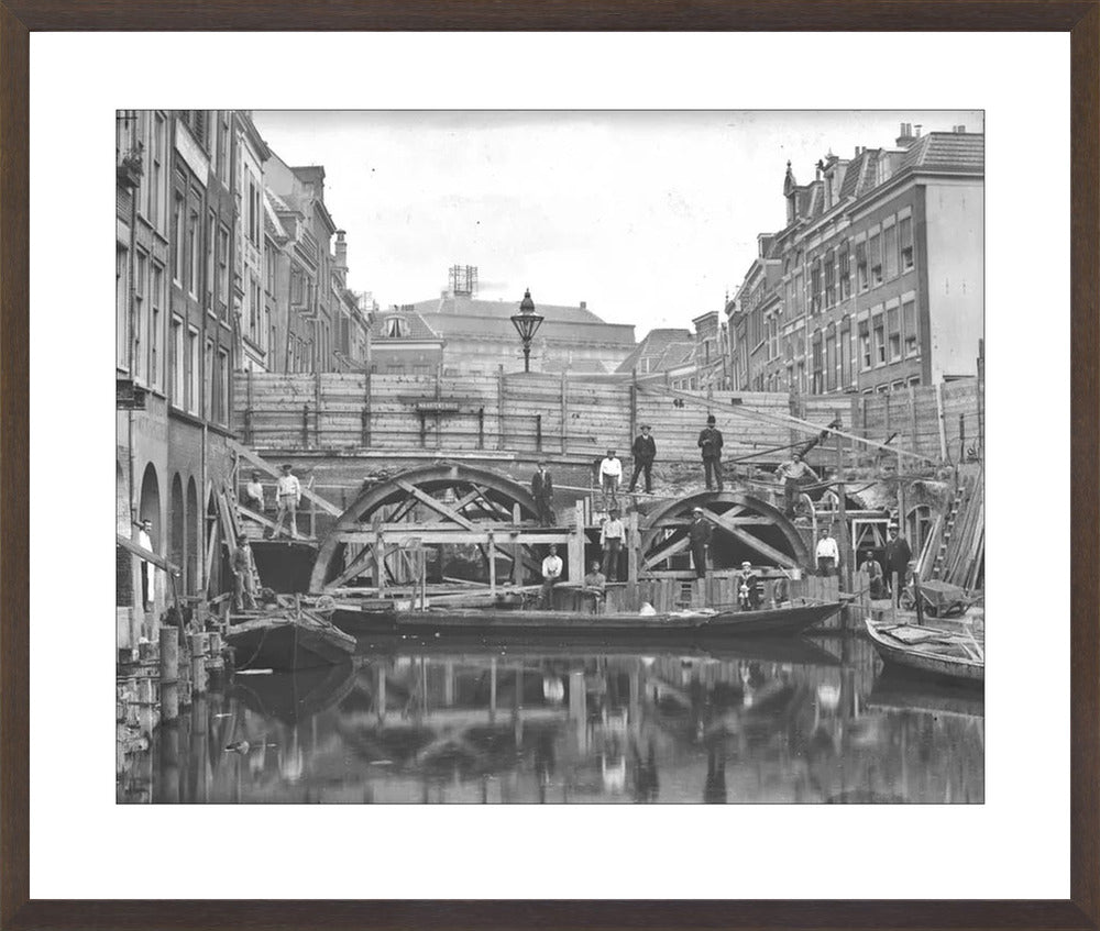 Herstel van de Maartensbrug - 1906