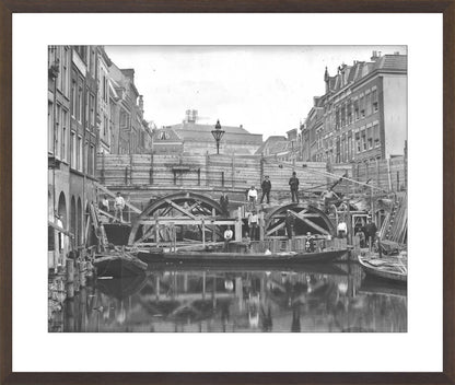 Herstel van de Maartensbrug - 1906